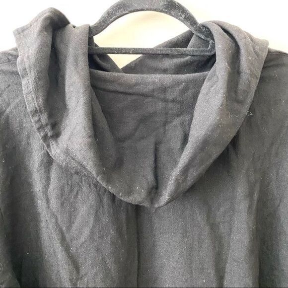Cowlneck Tunic in Black Sz Medium - Picture 2 of 4